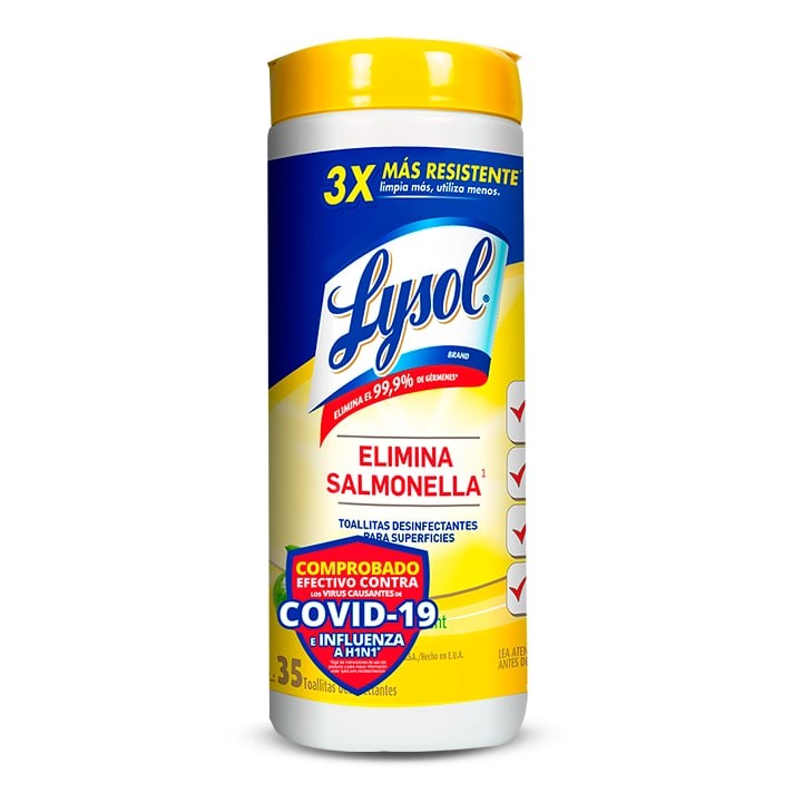 Lysol® Toallitas Desinfectantes para Superficies