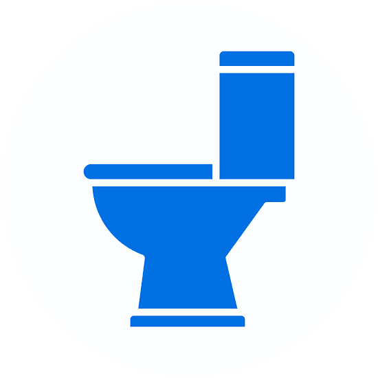 ícono de baño
